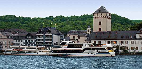 Kurtrierische Burg, Boppard,  1999, WHO